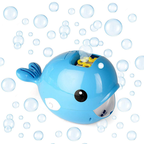 Neliblu Automatic Bubble Machine - Massive Amount of Bubbles with A Touch of A Button - Adorable Bubble Blower for Kids and Toddlers