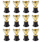 Gold Award Trophy Cups 5" First Place Winner Award Trophies by Neliblu Bulk Pack of 12 For Kids and Adults - Perfect To Reward Those Who Have Achieved