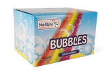 Neliblu Bulk Party Bubbles - 12 Pack 2 Oz Bubble Bottles with Wands - Summer Fun Toys, Party Favors, Goody Bag Stuffers Assorted Colors