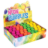 Bulk Pack of Neon Bubbles - Mini Bubble Bottles Bulk Pack of 48 Assorted Colors - Party Favors for Birthday Party, Goody Bag Fillers, Easter Egg Stuffers, Operation Christmas Child Toys by Neliblu