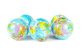 Globe Squeeze Stress Balls Earth Ball Stress Relief Toys Therapeutic Educational Balls Bulk 1 Dozen 3" Stress Balls