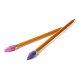 Neliblu Neon Pencil Top Erasers Bulk Pack 120 Assorted Colors Pencil Eraser Caps