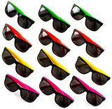 Neon Sunglasses Party Favors - Bulk Party Pack of 24 Glasses